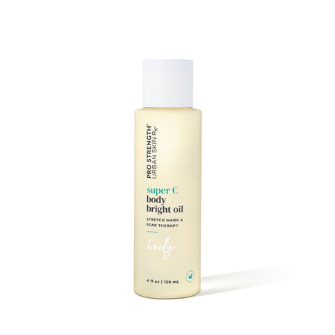 Bottle of Urban Skin RX Super C Body Bright Oil Stretch Mark & Scar Therapy