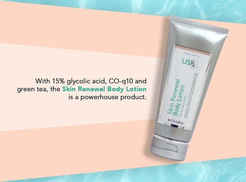Urban Skin Rx® Skin Renewal body lotion with 15% Glycolic Acid
